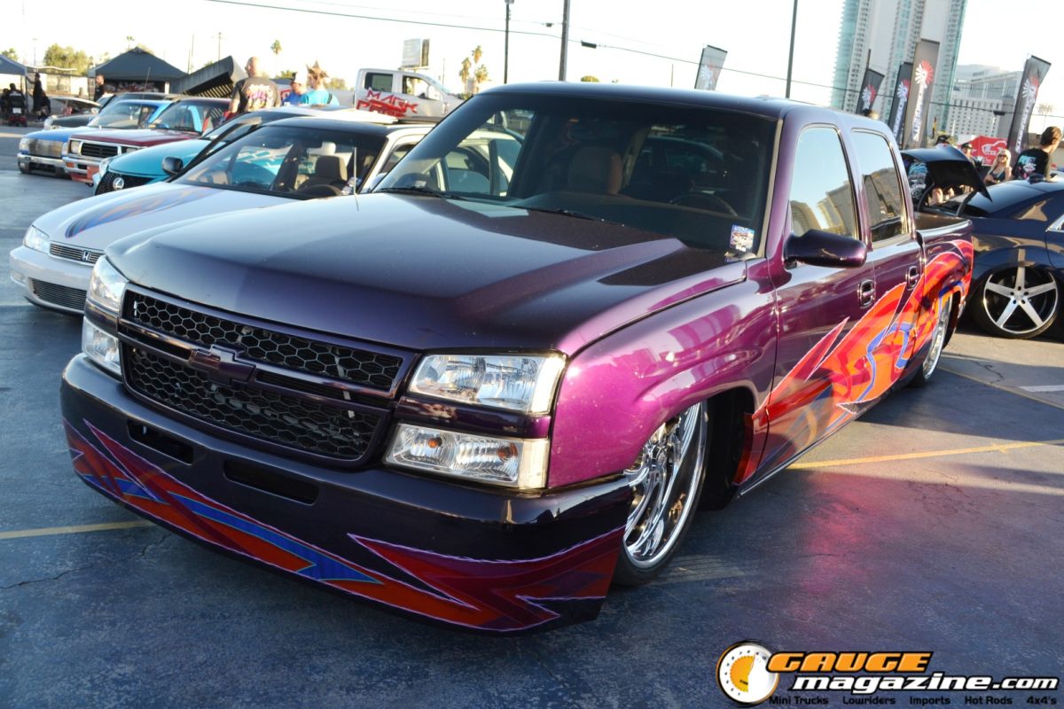 Custom vehicles at A Day to Remember Las Vegas 2025
