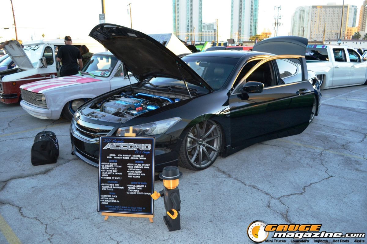 Custom vehicles at A Day to Remember Las Vegas 2025