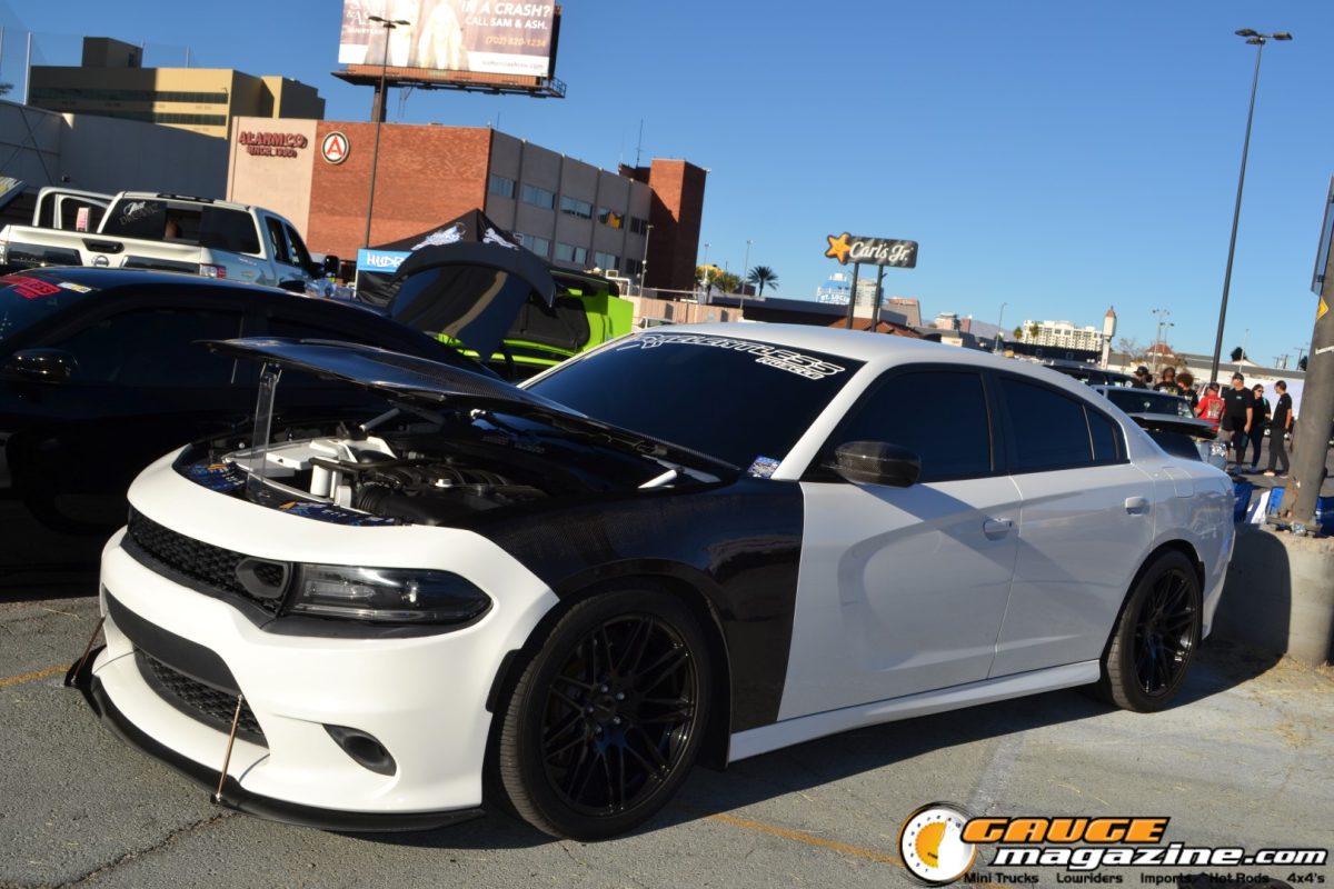 Custom vehicles at A Day to Remember Las Vegas 2025