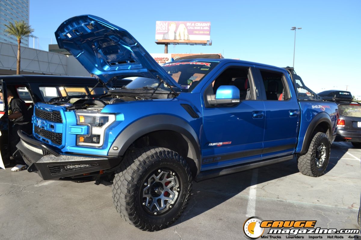 Custom vehicles at A Day to Remember Las Vegas 2025