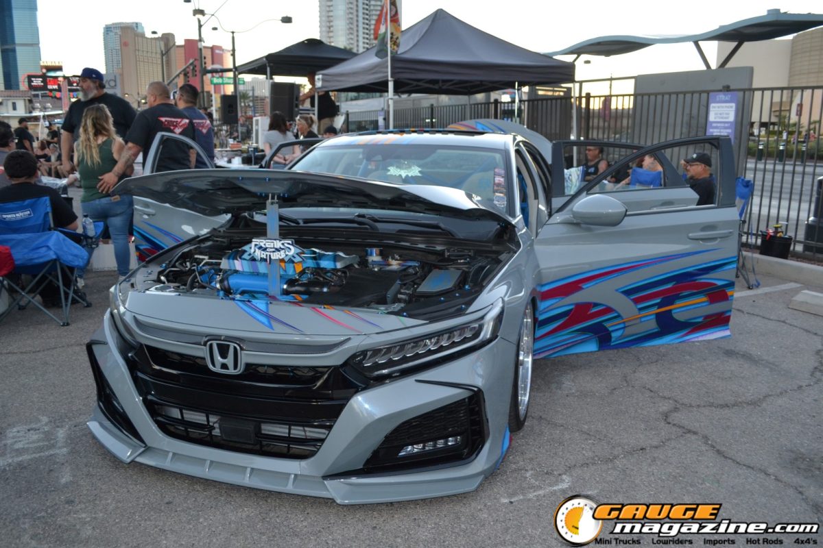 Custom vehicles at A Day to Remember Las Vegas 2025