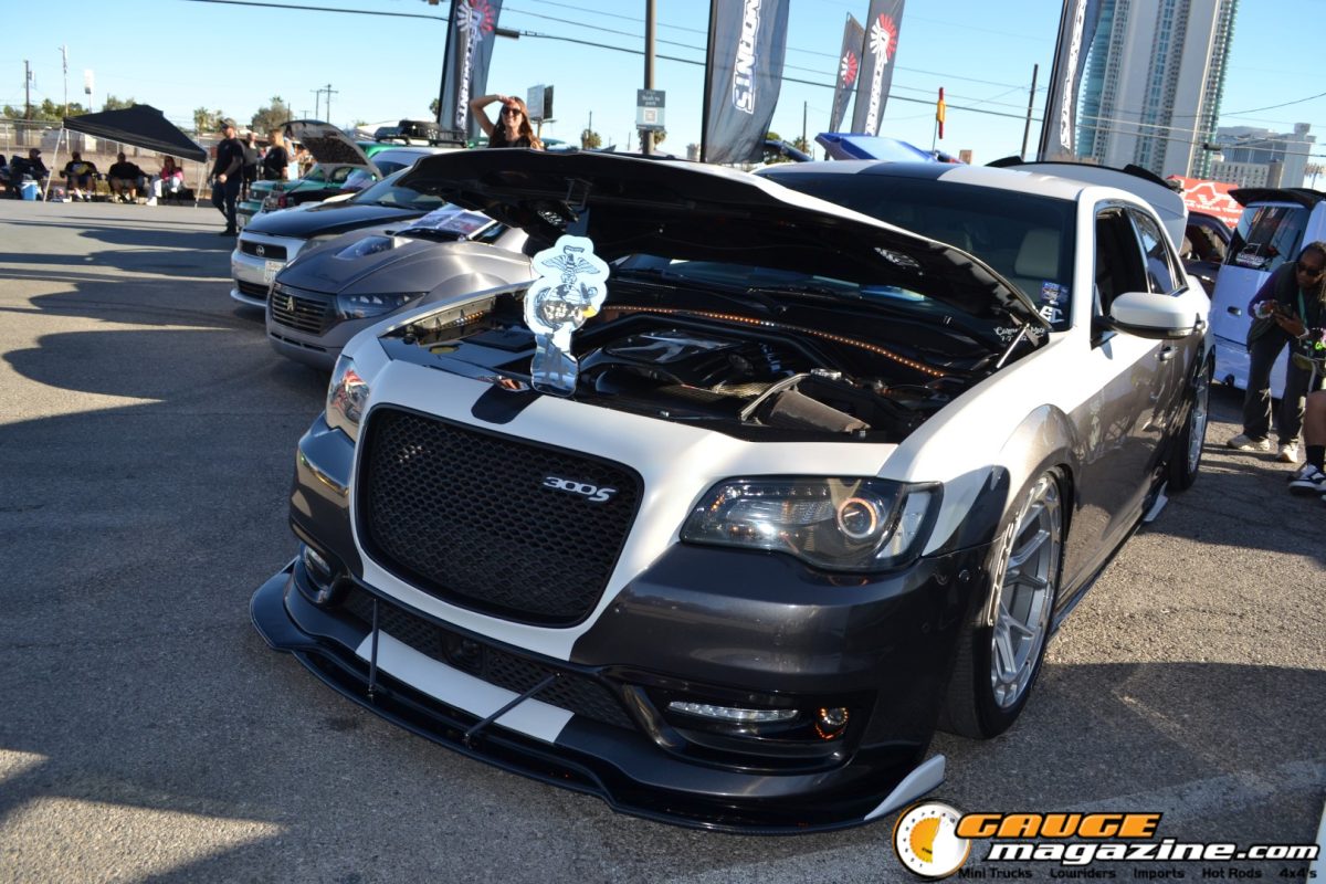 Custom vehicles at A Day to Remember Las Vegas 2025