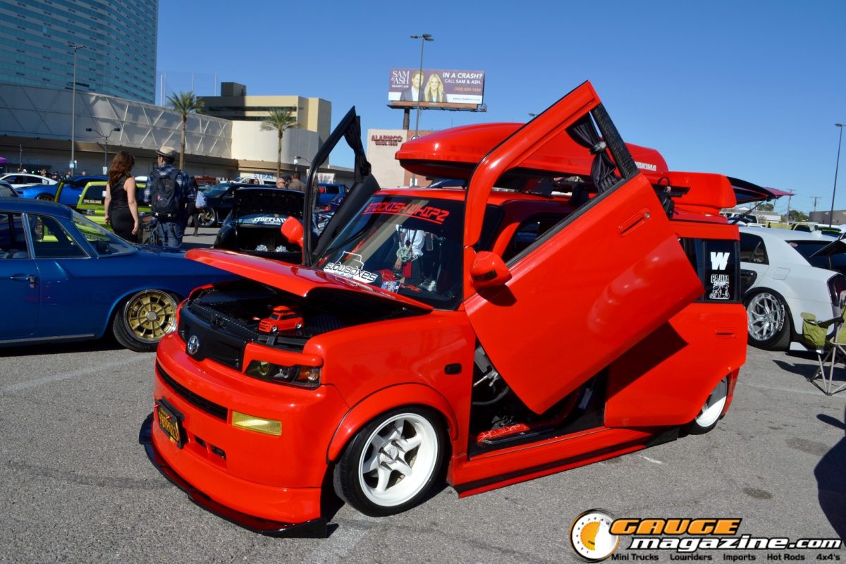 Custom vehicles at A Day to Remember Las Vegas 2025