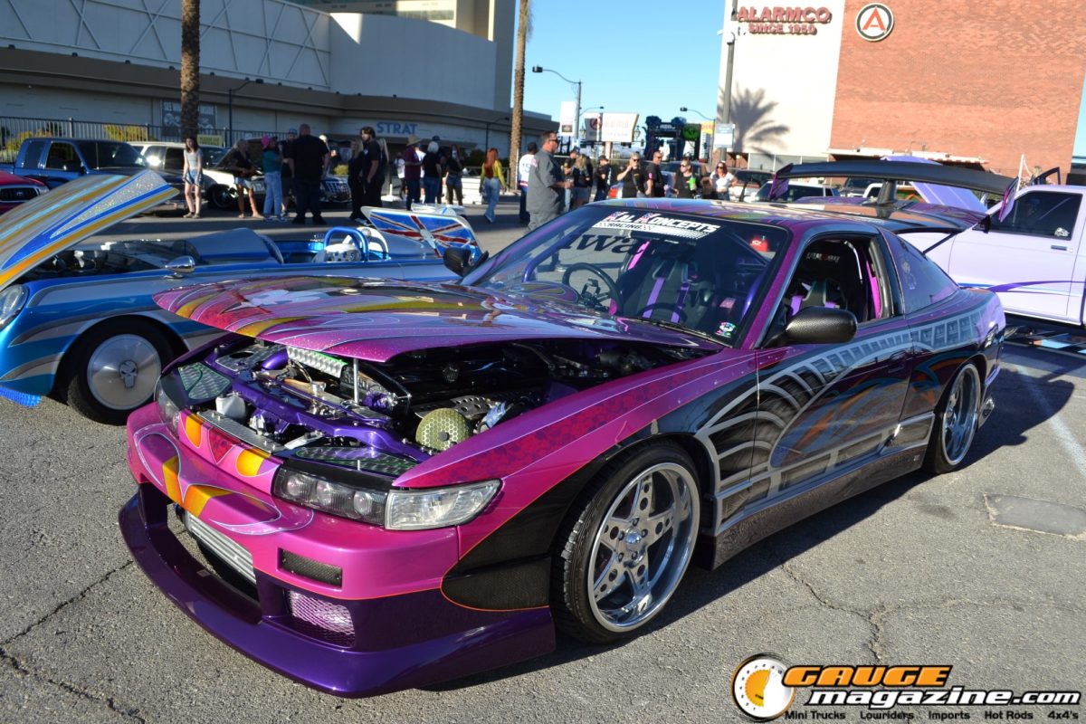 Custom vehicles at A Day to Remember Las Vegas 2025