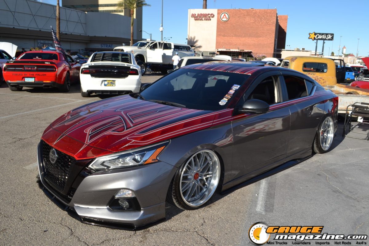 Custom vehicles at A Day to Remember Las Vegas 2025