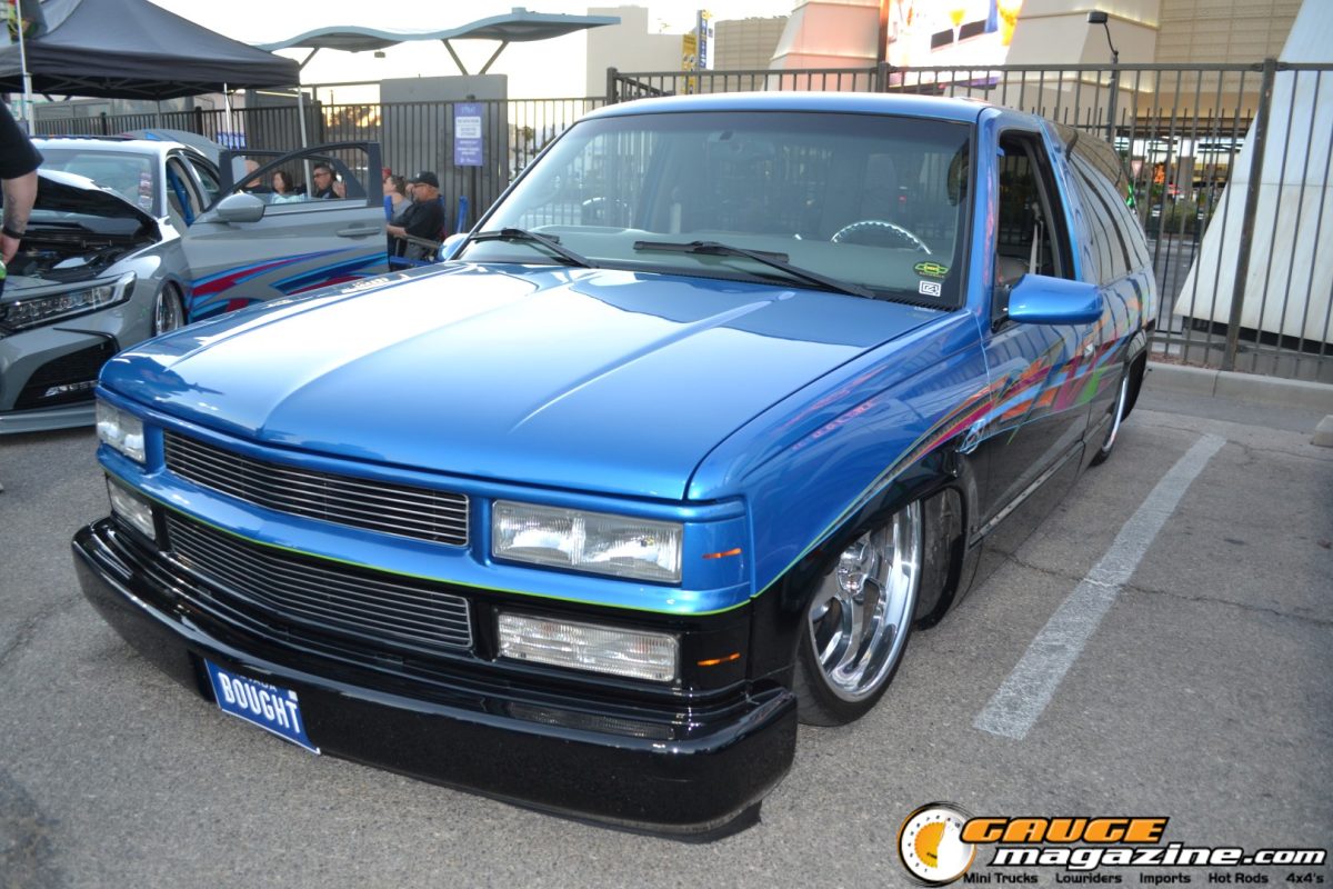 Custom vehicles at A Day to Remember Las Vegas 2025