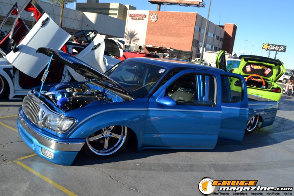 Custom vehicles at A Day to Remember Las Vegas 2025