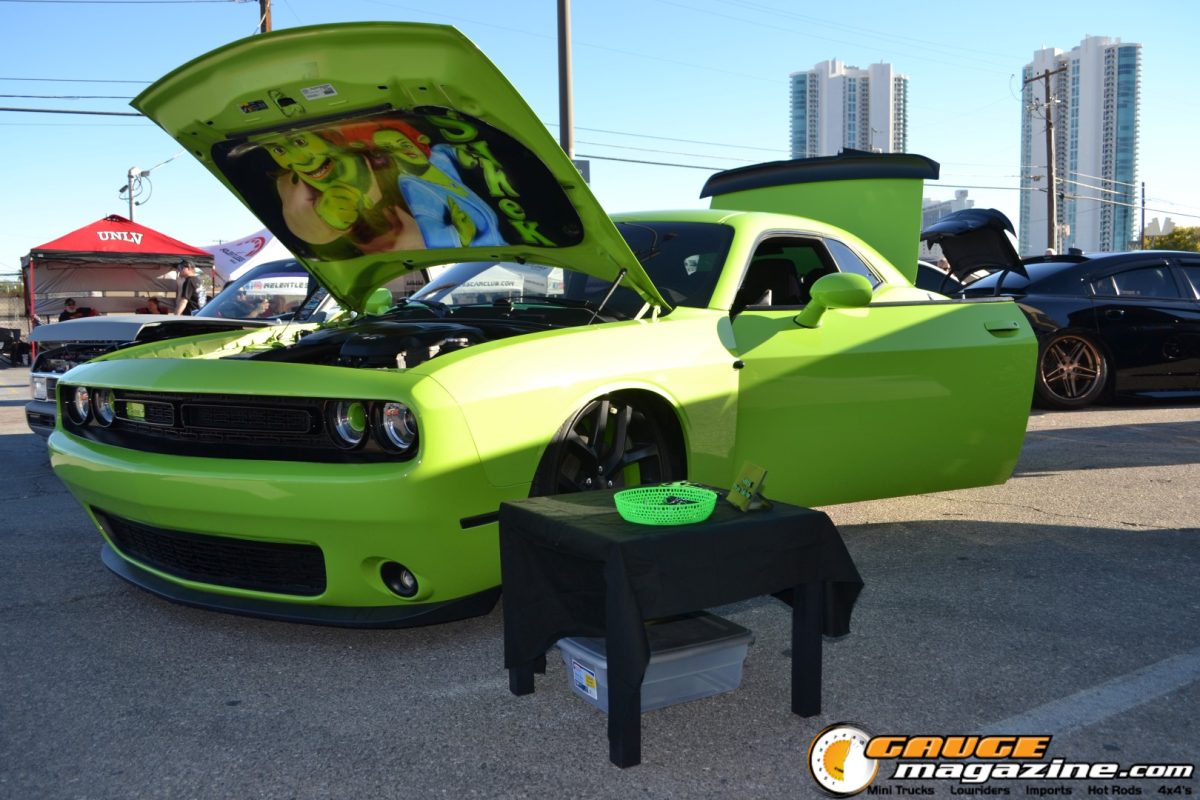 Custom vehicles at A Day to Remember Las Vegas 2025