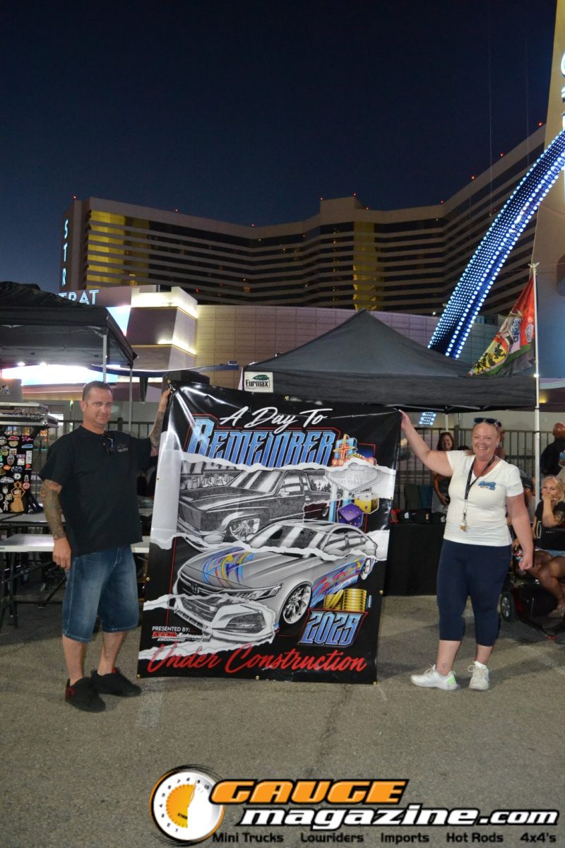 Custom vehicles at A Day to Remember Las Vegas 2025