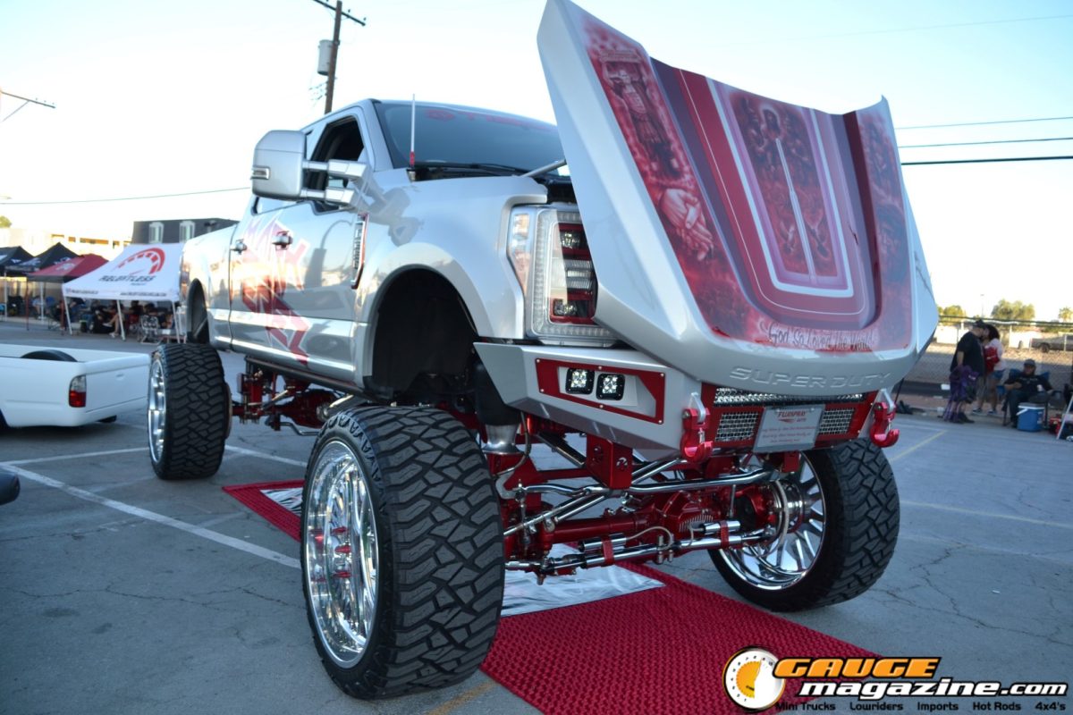 Custom vehicles at A Day to Remember Las Vegas 2025