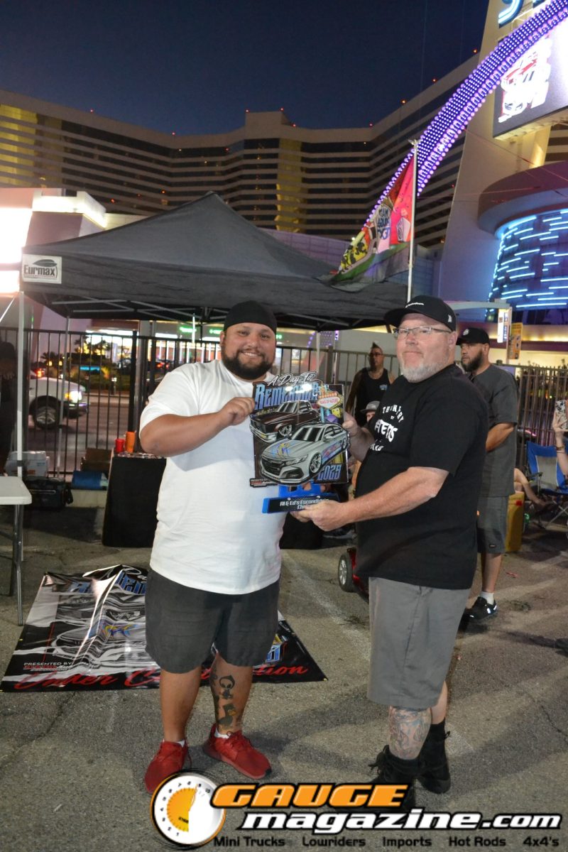 Custom vehicles at A Day to Remember Las Vegas 2025