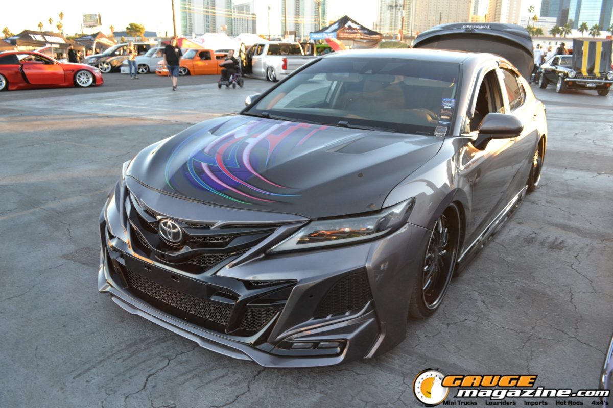 Custom vehicles at A Day to Remember Las Vegas 2025