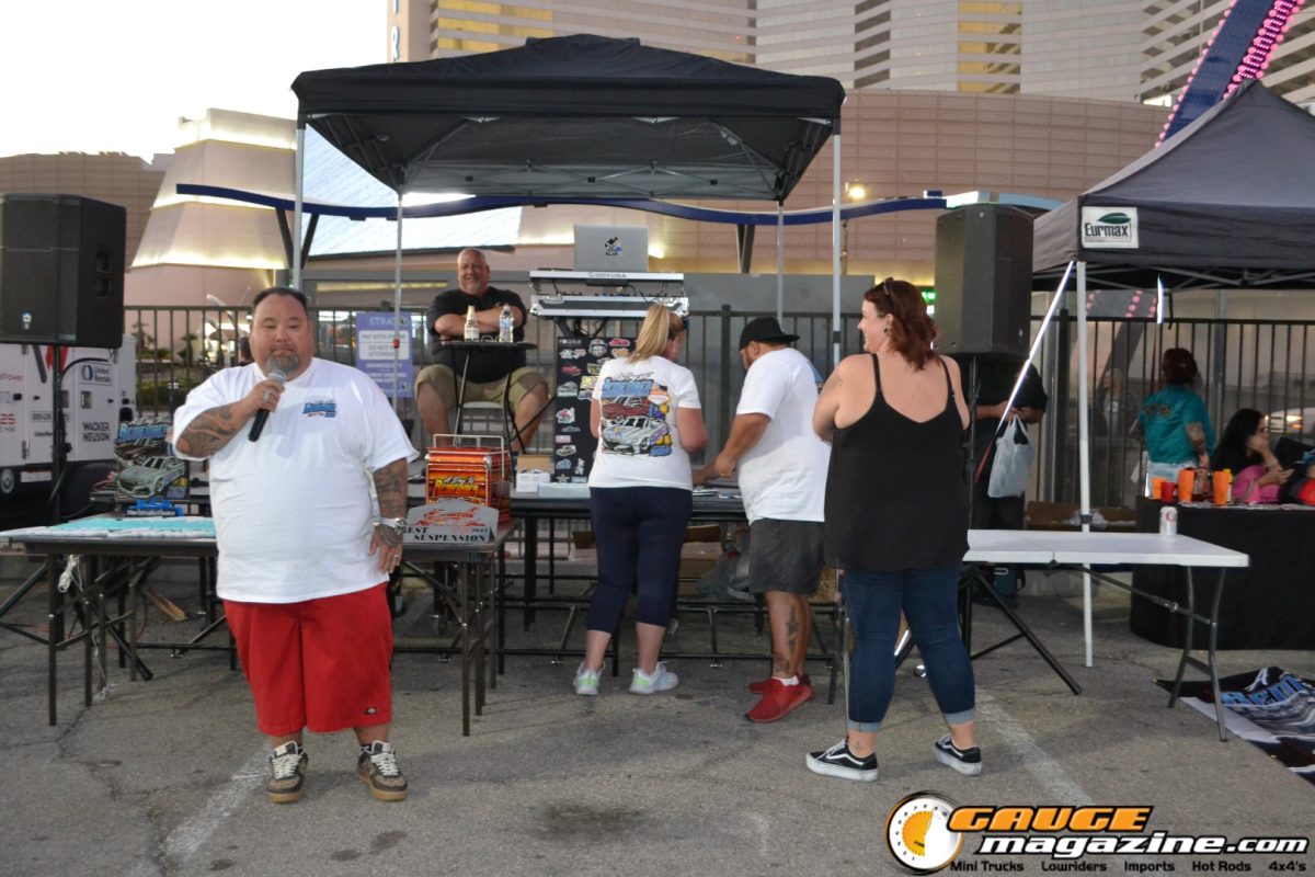 Custom vehicles at A Day to Remember Las Vegas 2025