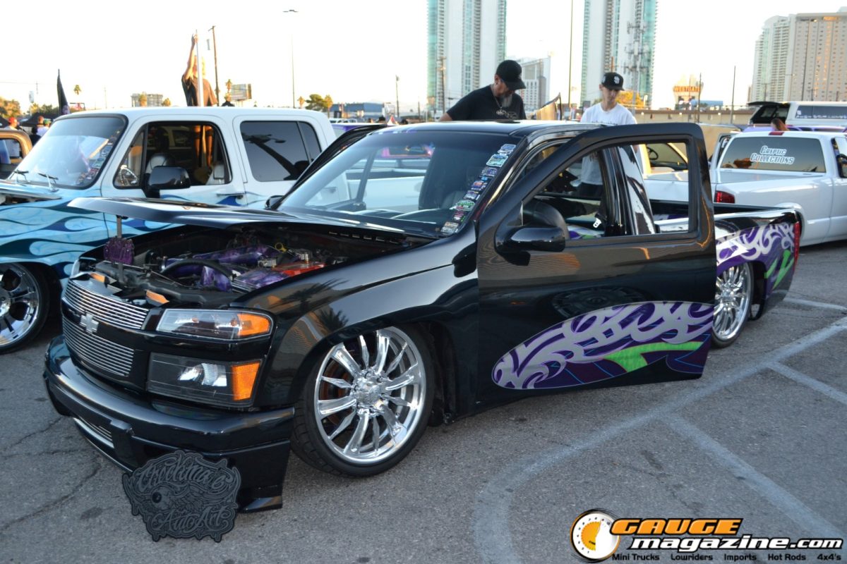 Custom vehicles at A Day to Remember Las Vegas 2025