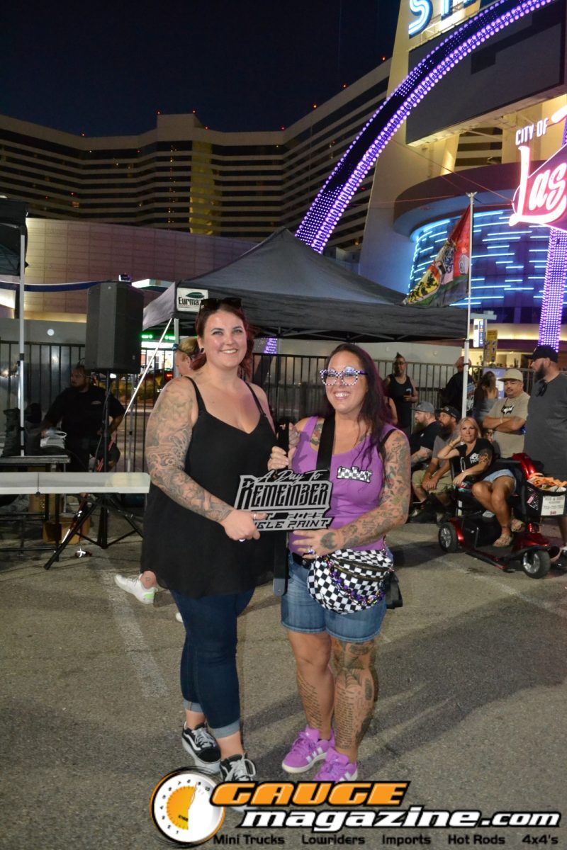 Custom vehicles at A Day to Remember Las Vegas 2025