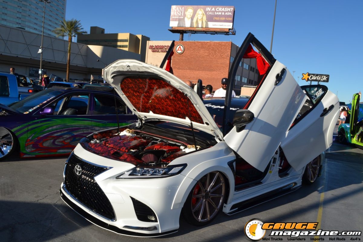 Custom vehicles at A Day to Remember Las Vegas 2025