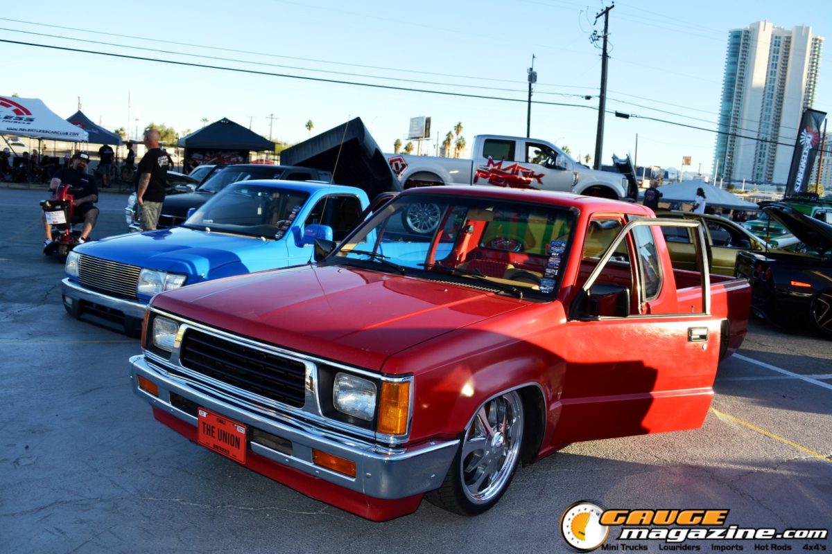 Custom vehicles at A Day to Remember Las Vegas 2025