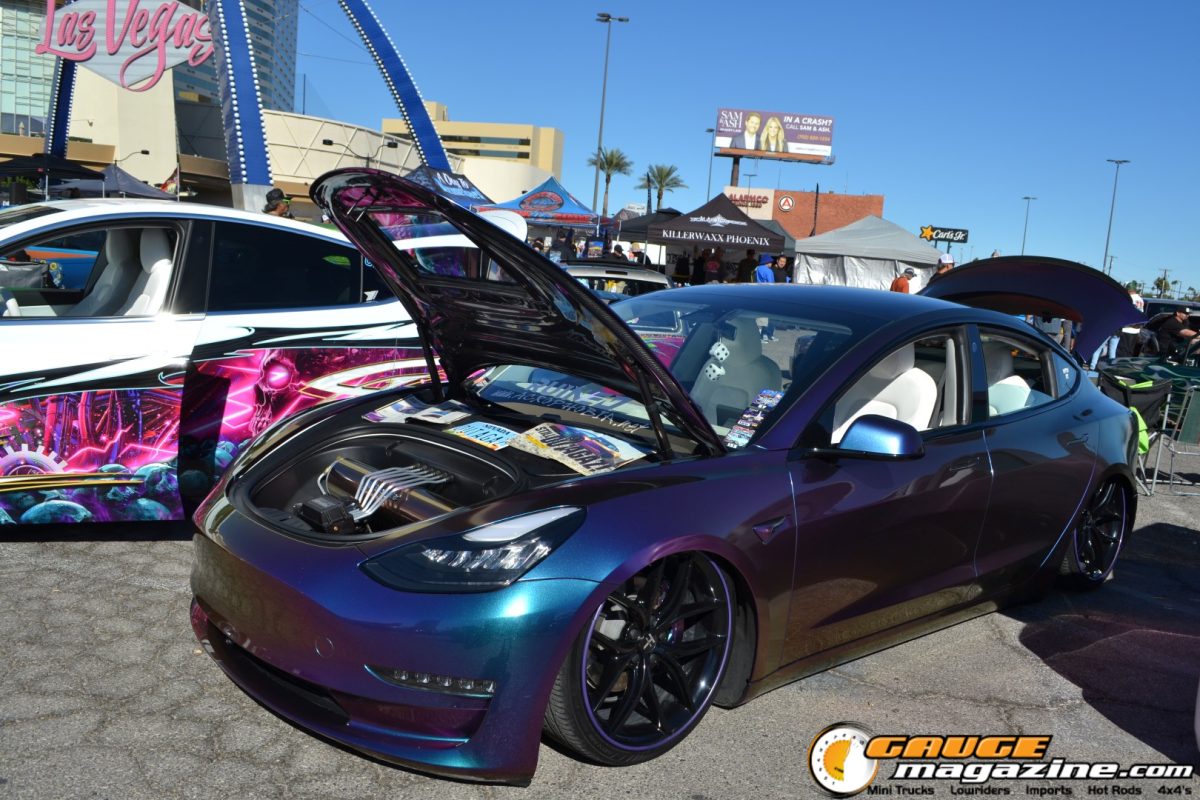 Custom vehicles at A Day to Remember Las Vegas 2025