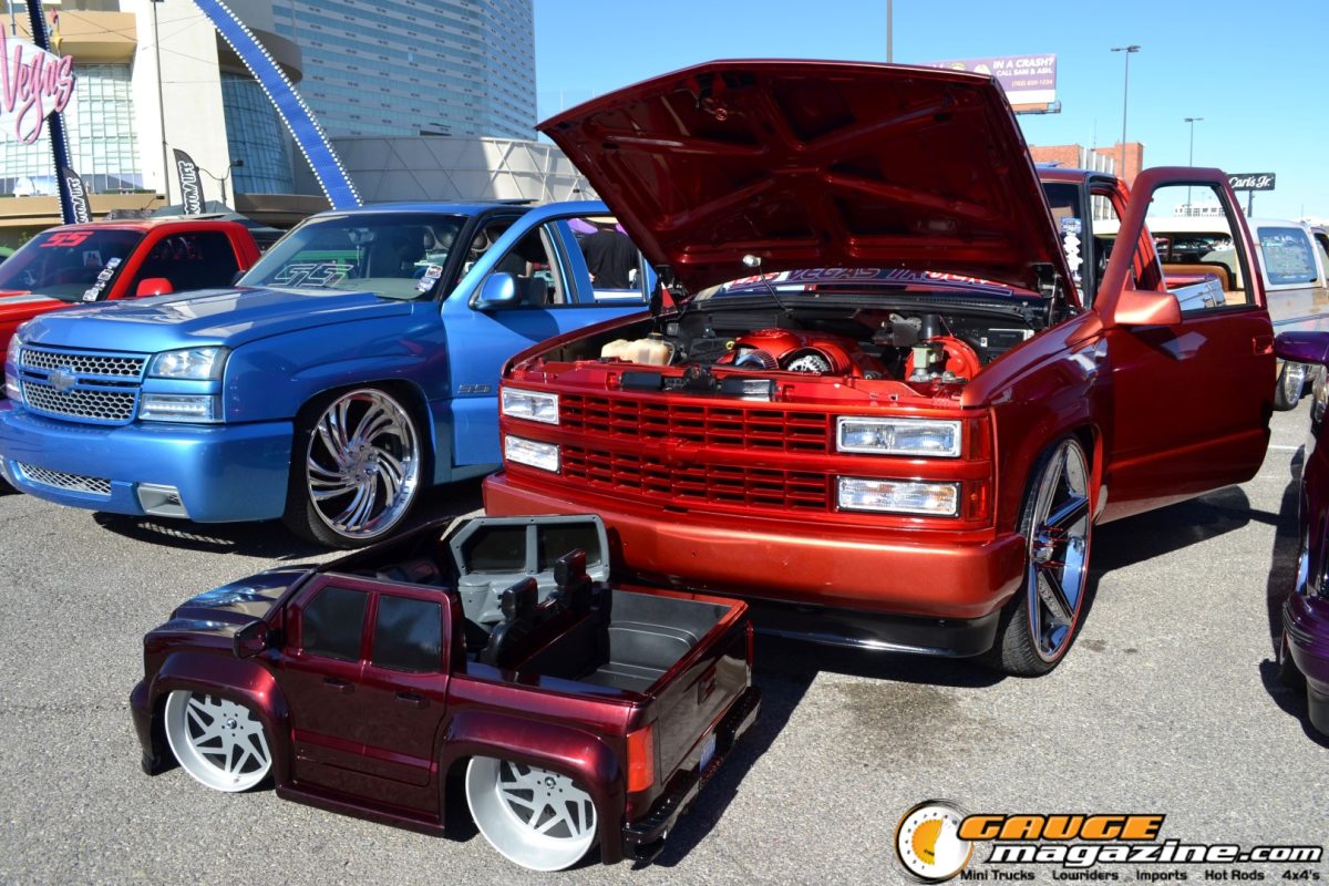 Custom vehicles at A Day to Remember Las Vegas 2025