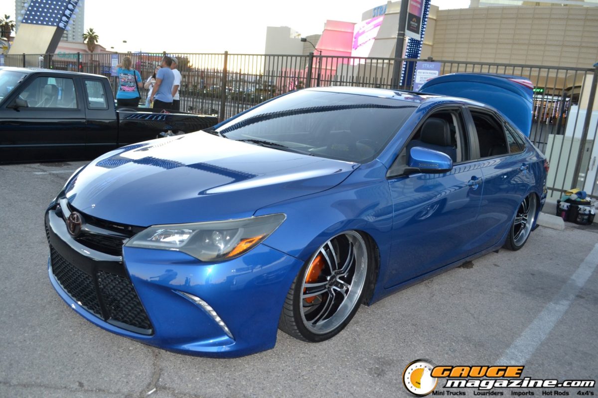 Custom vehicles at A Day to Remember Las Vegas 2025