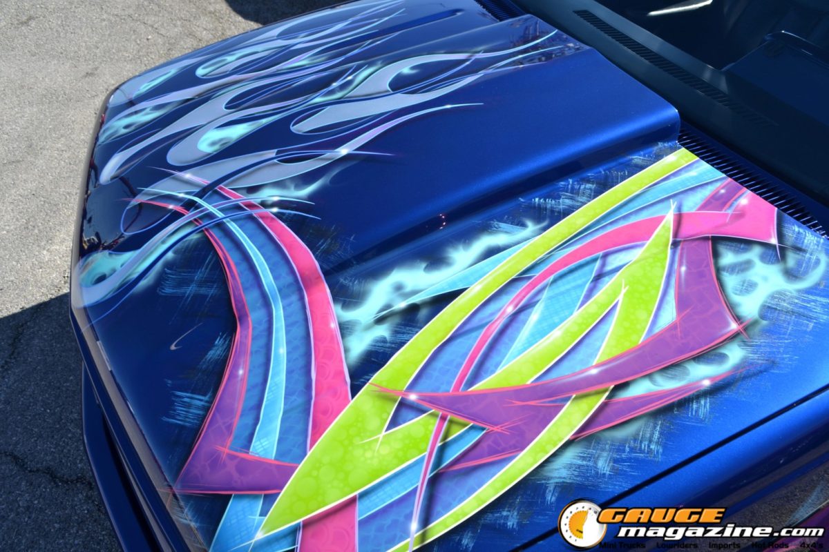 Custom vehicles at A Day to Remember Las Vegas 2025