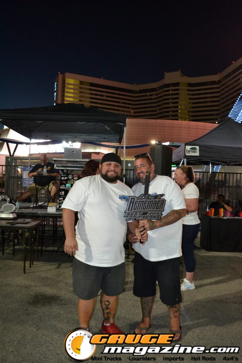 Custom vehicles at A Day to Remember Las Vegas 2025