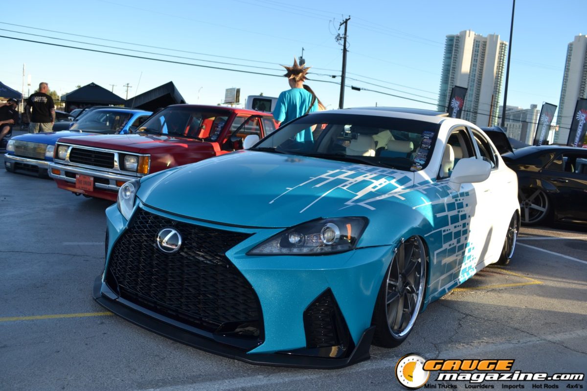 Custom vehicles at A Day to Remember Las Vegas 2025
