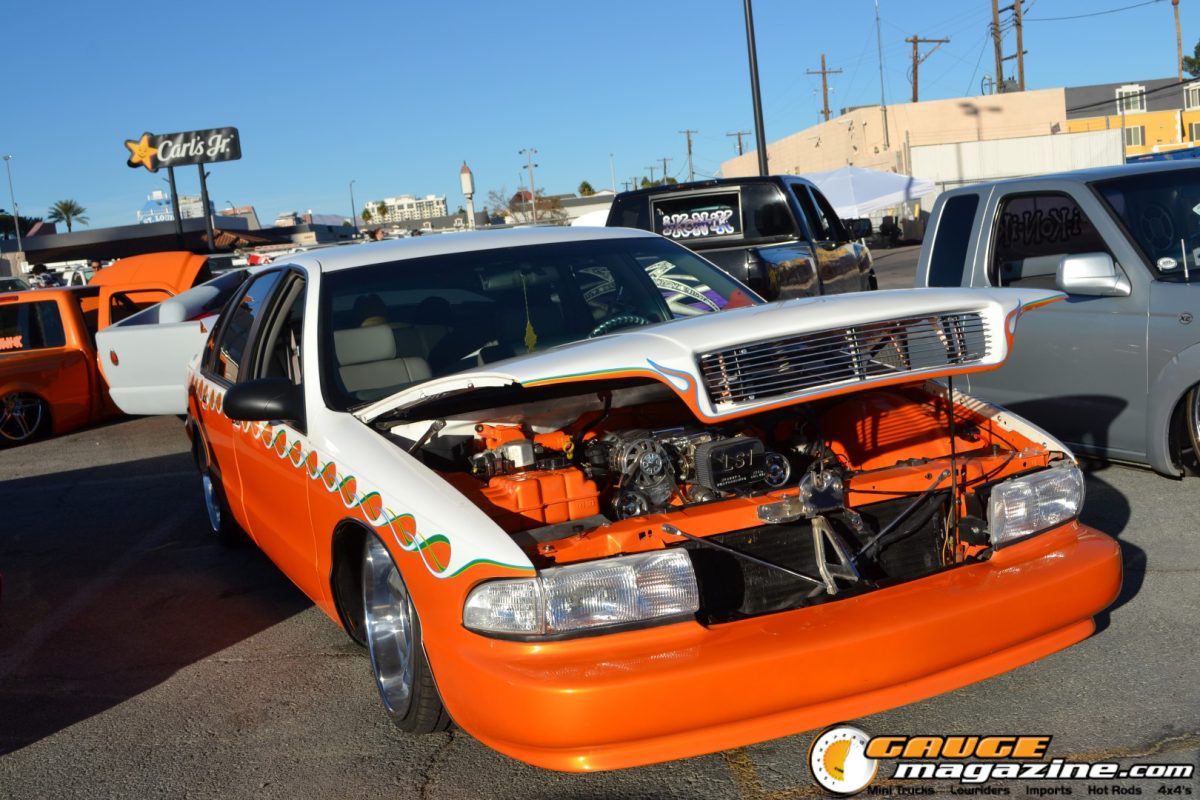 Custom vehicles at A Day to Remember Las Vegas 2025