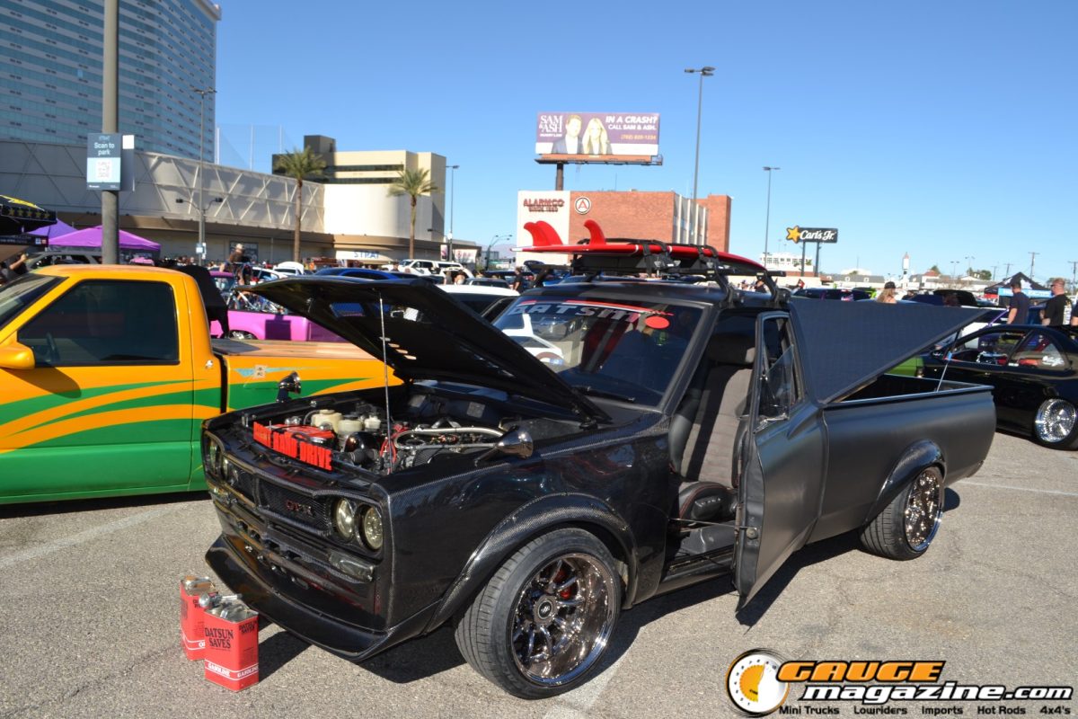 Custom vehicles at A Day to Remember Las Vegas 2025