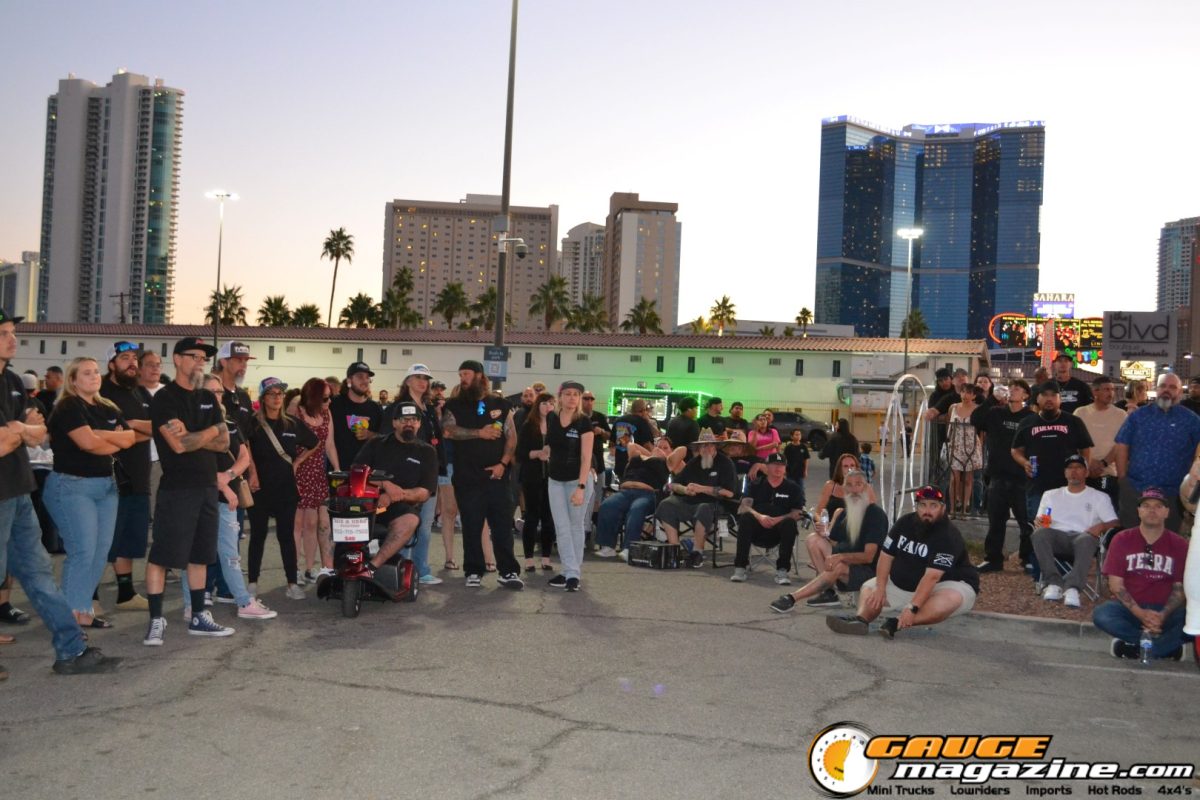 Custom vehicles at A Day to Remember Las Vegas 2025