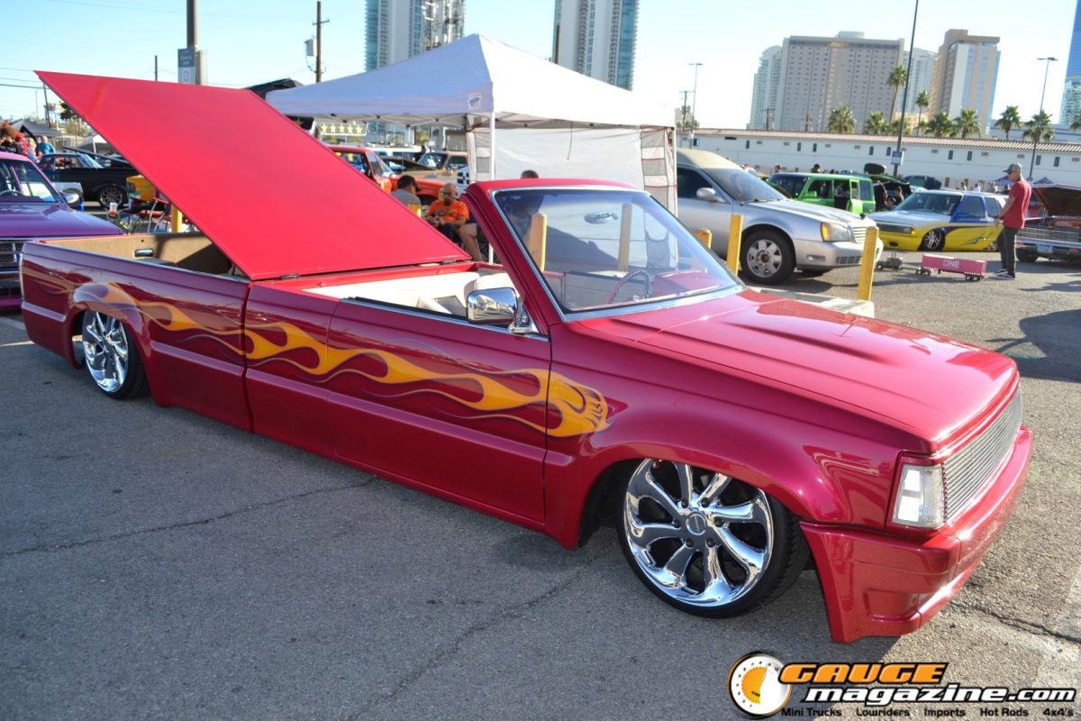 Custom vehicles at A Day to Remember Las Vegas 2025