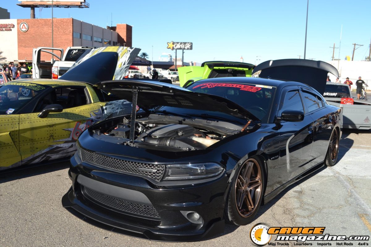 Custom vehicles at A Day to Remember Las Vegas 2025