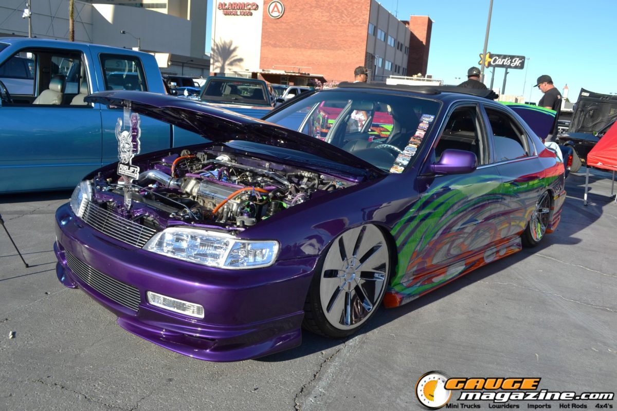 Custom vehicles at A Day to Remember Las Vegas 2025