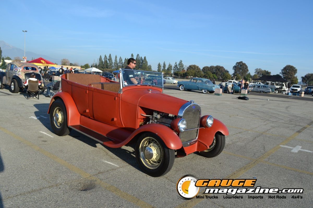 mooneyes-christmas-party-2025-297-red-ford-model-a-roadster-hot-rod