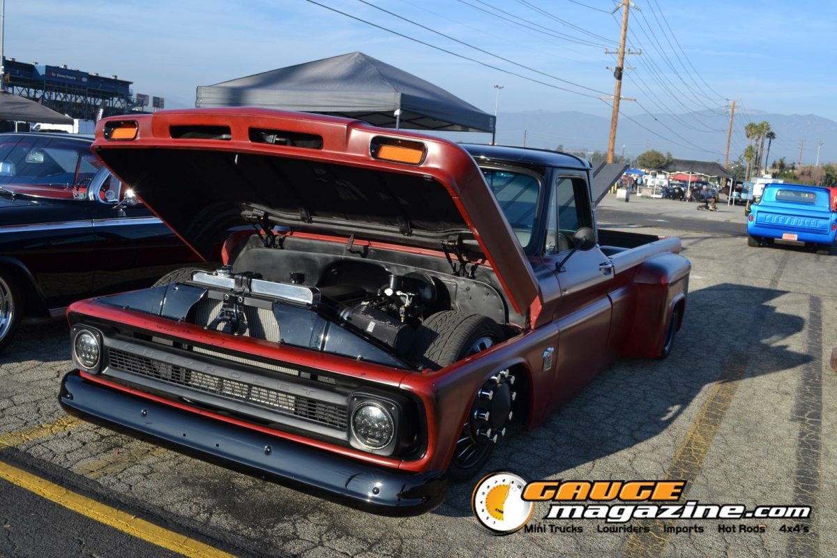 mooneyes-christmas-party-2025-294-red-chevrolet-c10-engine-bay