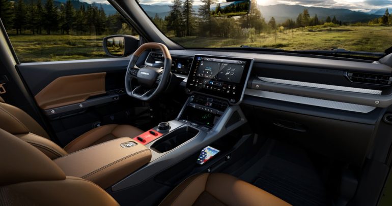 2026 jeep recon dashboard