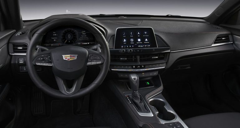 2026 Cadillac CT4 dashboard