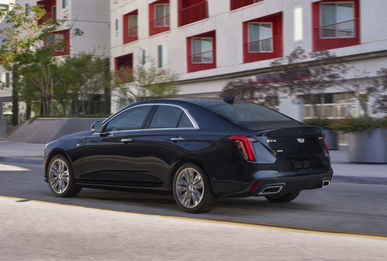 2026 Cadillac CT4 rear