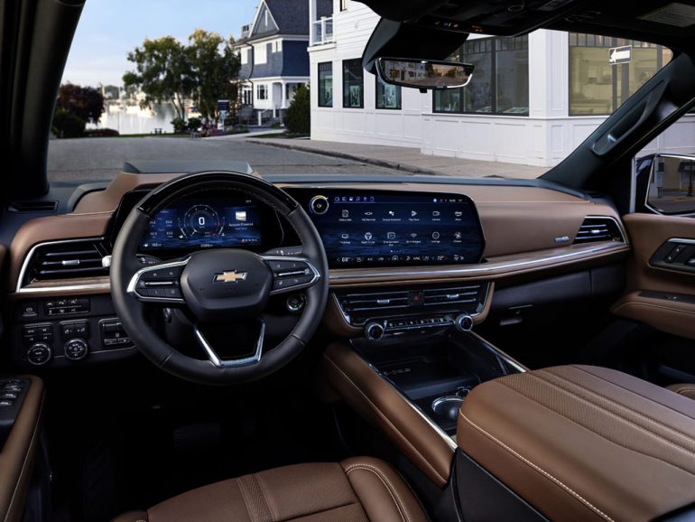 2027 Chevrolet Suburban High Country dashboard interior