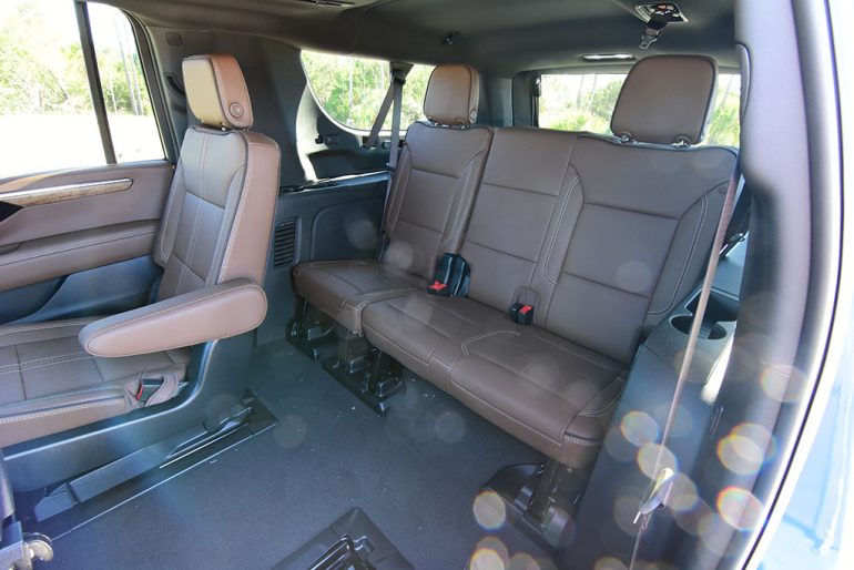 2027 Chevrolet Suburban High Country third row seats