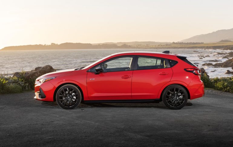 2026 subaru impreza side
