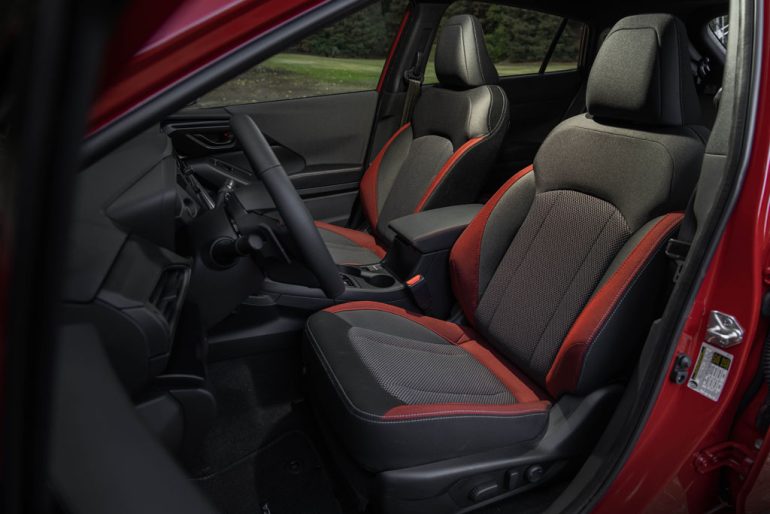 2026 subaru impreza front seats