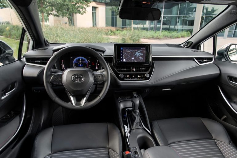 2026 Toyota Corolla XSE dashboard