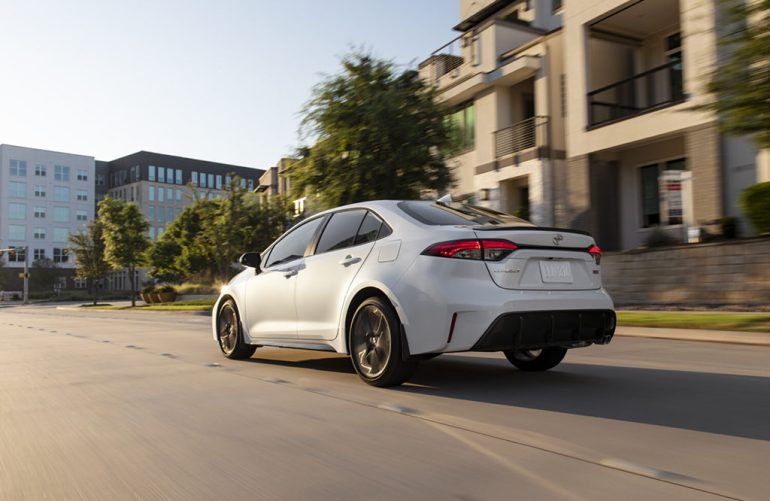 2026 Toyota Corolla XSE rear