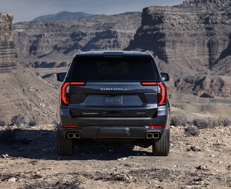 2027 GMC Yukon denali ultimate rear