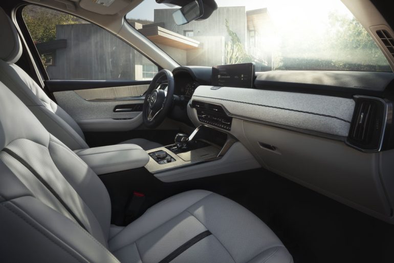 2027 Mazda CX-90 front seats
