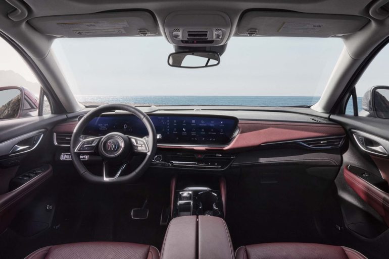 2027 buick envision dashboard interior