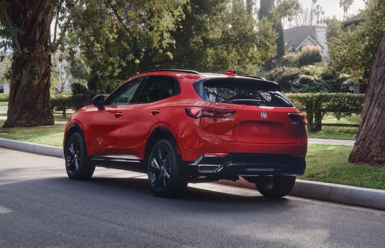 2027 buick envision rear