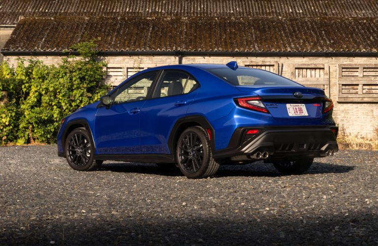 2026 subaru wrx rear