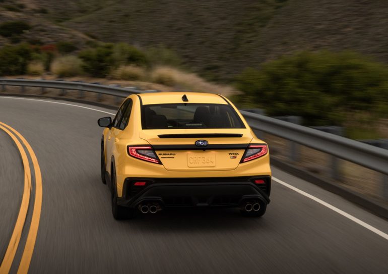 2026 subaru wrx rear